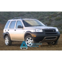 Vetro con piastra per specchietto retrovisore esterno di Land Rover Freelander Destro dal 1998 al 2006