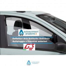 Deflettori antiturbo x Peugeot 308 3porte fino al 2013