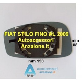 Vetro + piastra Fiat Stilo Sx termico