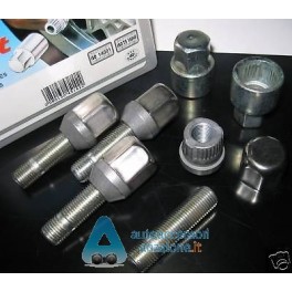 Bulloni antifurto x ruote di Mini One e Mini Cooper - Autoaccessori Anzalone