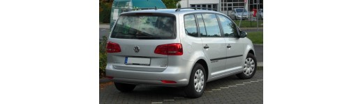 Volkswagen Touran con rails tradizionali aperti